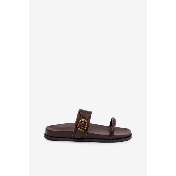  Damenhausschuhe BOTO SARILISSE 41610 BRAUN 