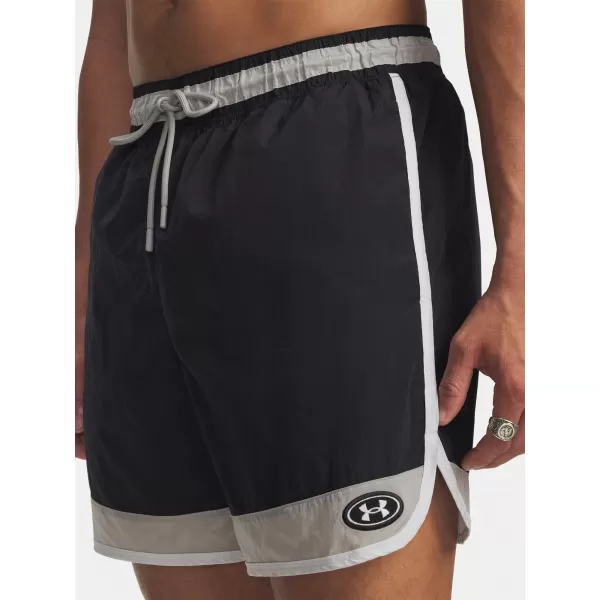  Herrenshorts UNDER ARMOUR UA ICON WOVEN TRACK SHORTS 6009350-001 SCHWARZ 