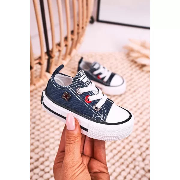  Kinder-Sneaker BIG STAR HH374195 NAVY Big Star Shoes 