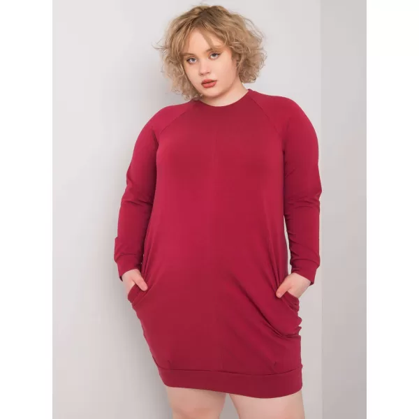  Kleid BASIC FEEL GOOD RV-SK-6296.99 BURGUND 