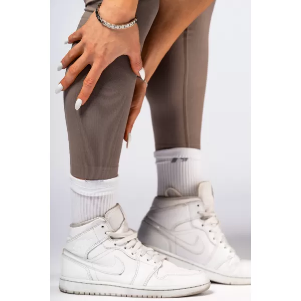  Push-up-Leggings mit hoher Taille POWER 888 HELLBRAUN ASCHE Nebbia 