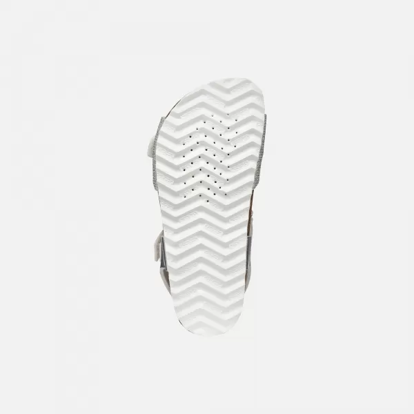  Sandalen für Mädchen GEOX ADRIEL J028MC0BNEWC1007 SILBER 