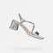 Damensandalen GEOX NEW ERAKLIA 50 T01 G012949 SILBER