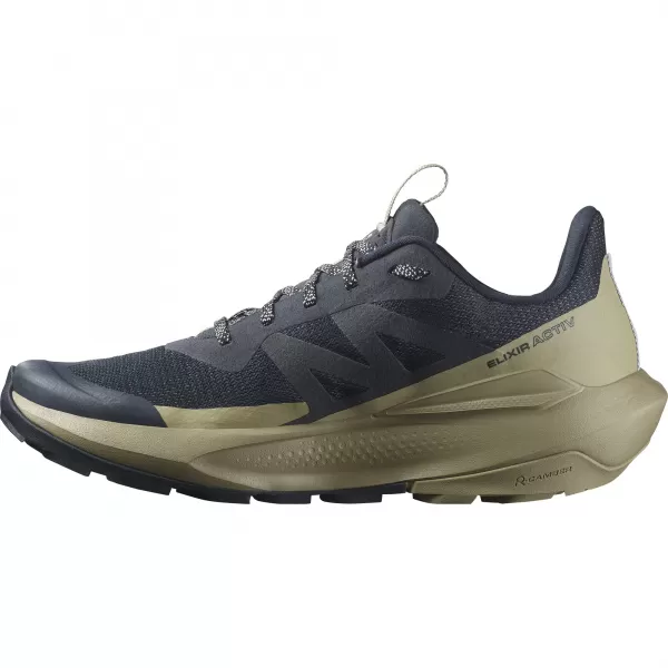  Herrenschuhe SALOMON ELIXIR ACTIV L47455300 CARBON/SCHIEFERGRÜN/GLETSCHERGRAU 