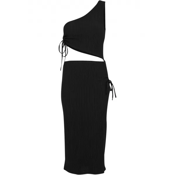  Kleid URBAN CLASSICS TB7706 SCHWARZ 