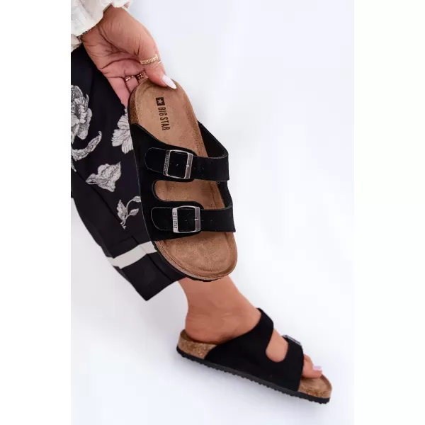 Damenhausschuhe BIG STAR RR274A390 SCHWARZ Big Star Shoes 