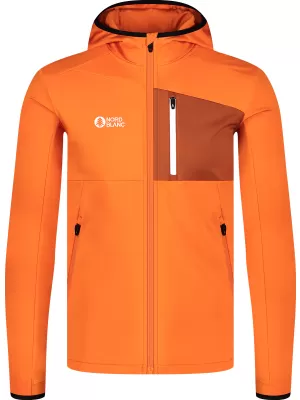 Powerfleece-Sweatshirt für Herren NORDBLANC BRACKEN NBWFM8286 ORANGE