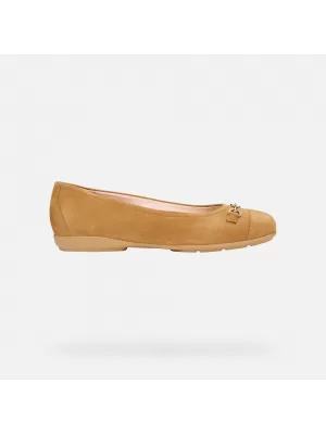 Ballerinas für Damen GEOX ANNYTAH G012968 BRAUN