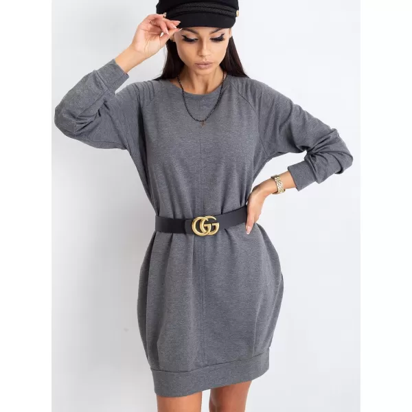  Kleid BASIC FEEL GOOD RV-TU-5184.93P DUNKELGRAU 