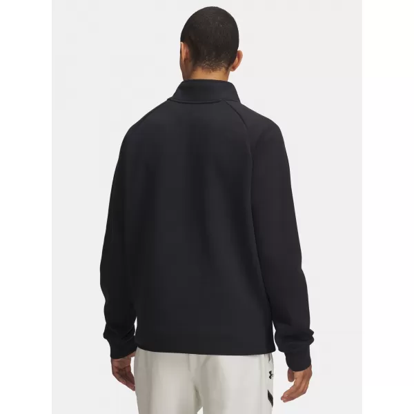  Herren-Sweatshirt UNDER ARMOUR UNSTOPPABLE FLC HALF ZIP 6003868-001 SCHWARZ 