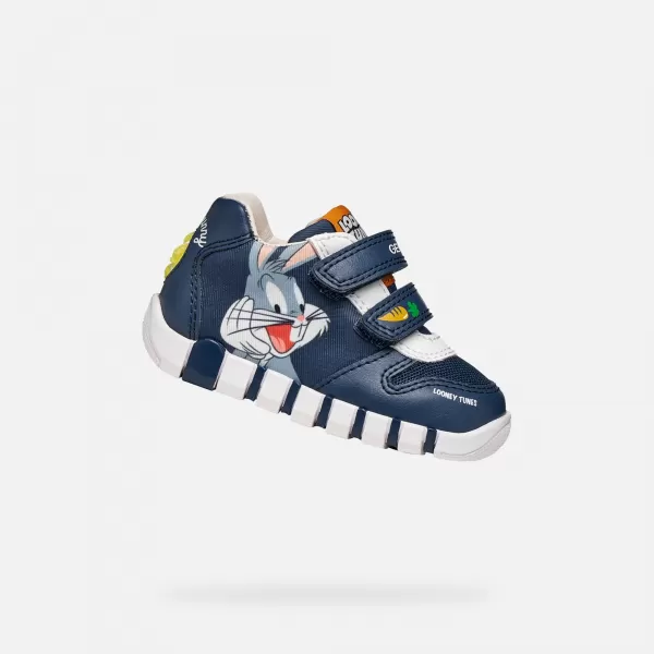  Erste Schritte für Jungen GEOX IUPIDOO B6555B011BCC4343 DUNKELBLAU 