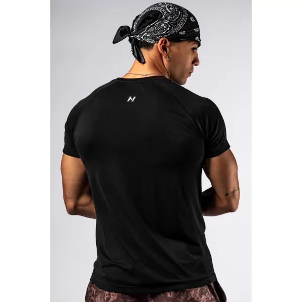  Nahtloses T-Shirt mit kurzen Ärmeln POWER 900 BLACK Nebbia 