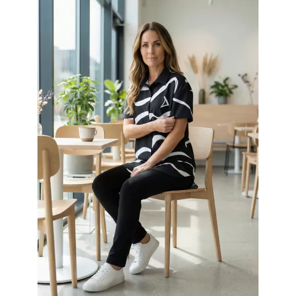  Premium-Shirt für Damen ALTISPORT VOJ/ALW088KOS01 SCHWARZ 