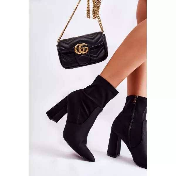  Damenschuhe mit Absatz BOTO AMILE 21345 SCHWARZ 