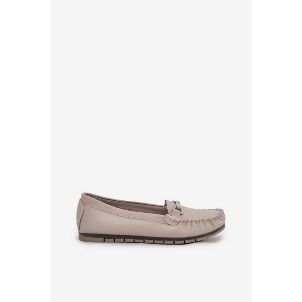  Damenmokassins S.BARSKI LR51-547 BEIGE 