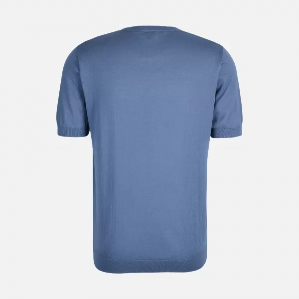  Herren-T-Shirt GEOX KNIT G012315 BLAU 