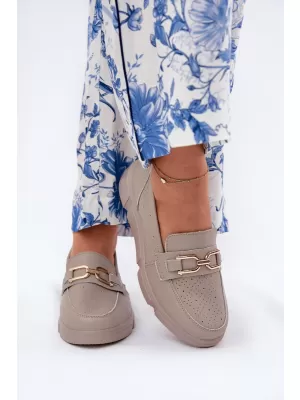 Damenmokassins VINCEZA 88007 BEIGE