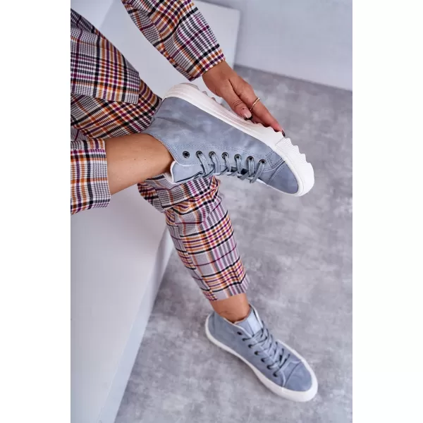  Damen-Sneaker BIG STAR EE274115 HELLBLAU Big Star Shoes 