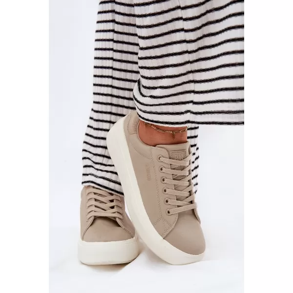 Damen-Sneaker BIG STAR RR274465 BEIGE Big Star Shoes 