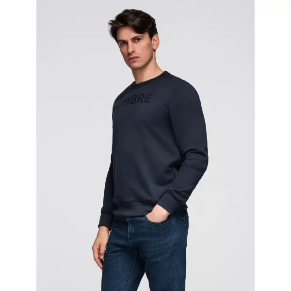  Herren-Sweatshirt OMBRE B1711 MARINEBLAU 