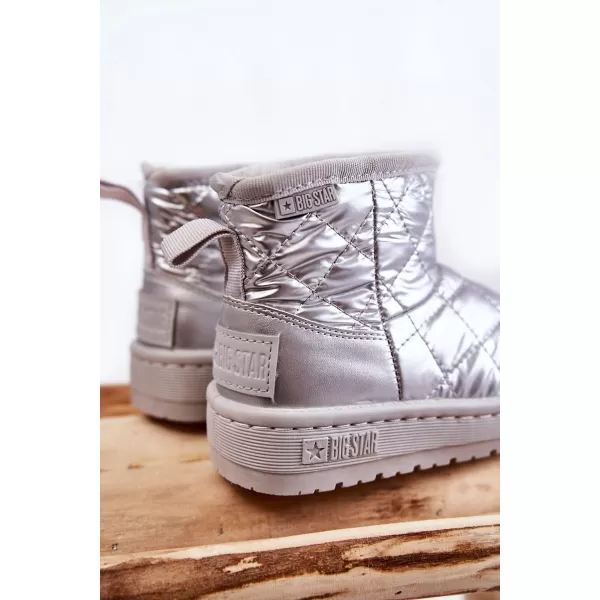  Kinder-Schneestiefel BIG STAR KK374241 SILBER Big Star Shoes 