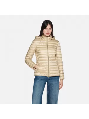 Daunenjacke für Damen GEOX JAYSEN G012393 BEIGE