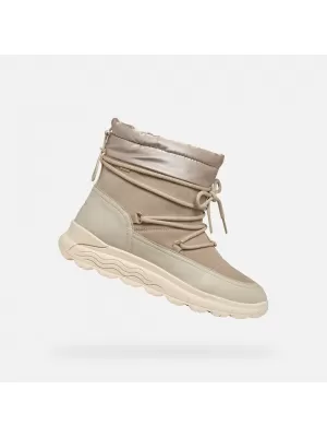Damen-Stiefeletten GEOX SPHERICA 4X4 ABX G004652 BEIGE