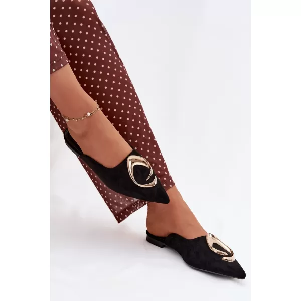  Damenhausschuhe BOTO GALVELLA 41296 SCHWARZ 