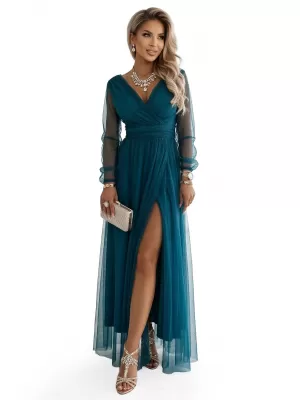 Kleid NUMOCO 664-2 FLASCHENGRÜN