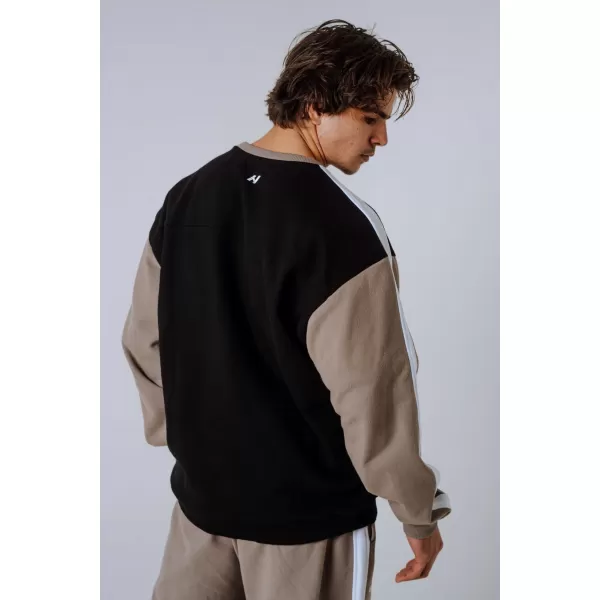  Sweatshirt mit entspannter Passform POWER 903 LIGHT BROWN ASH Nebbia 
