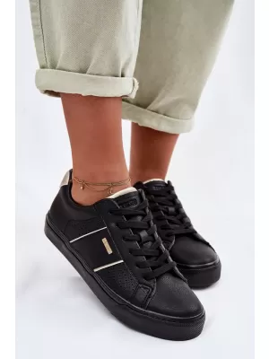 Damen-Sneaker BIG STAR TT274290 SCHWARZ Big Star Shoes