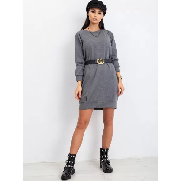  Kleid BASIC FEEL GOOD RV-TU-5184.93P DUNKELGRAU 