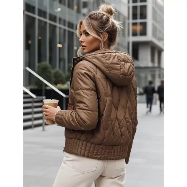 Damenjacke DSTREET TY4206 BRAUN 