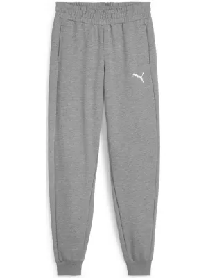 Kinderhosen PUMA TEAMGOAL CASUALS PANTS JR 658601-33 MITTELGRAU MELIERT/WEIß