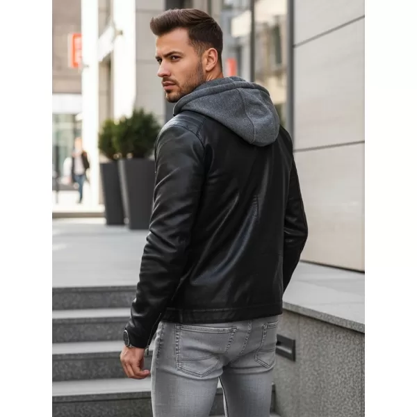  Herrenjacke DSTREET TX4387 SCHWARZ 
