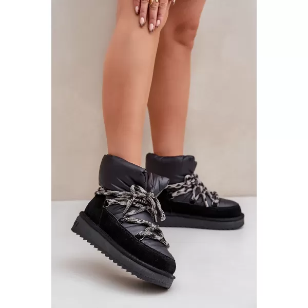  Schneemänner für Frauen D.FRANKLIN DFSH375003 SCHWARZ 