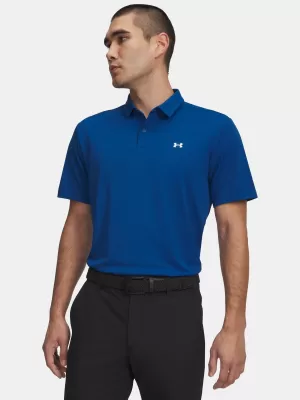 Herren-T-Shirt UNDER ARMOUR UA T2G PIQUE POLO 6012303-426 BLAU