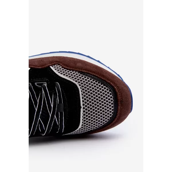  Herren-Sneaker BIG STAR NN174322 SCHWARZ Big Star Shoes 