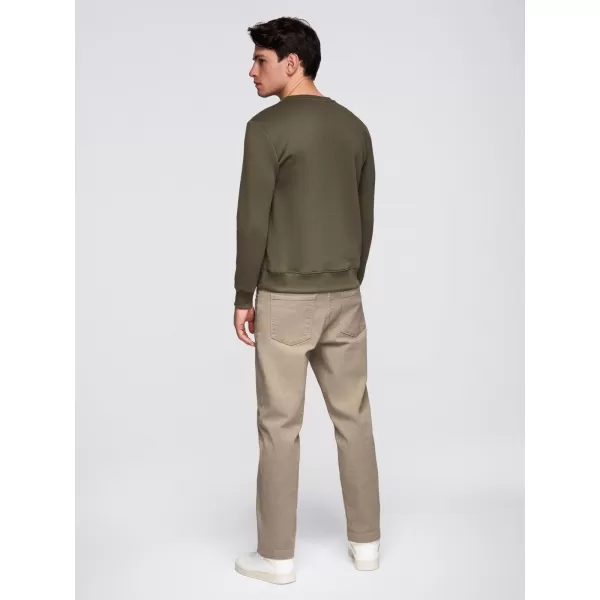  Herren-Sweatshirt OMBRE B1711 DUNKLES OLIV 