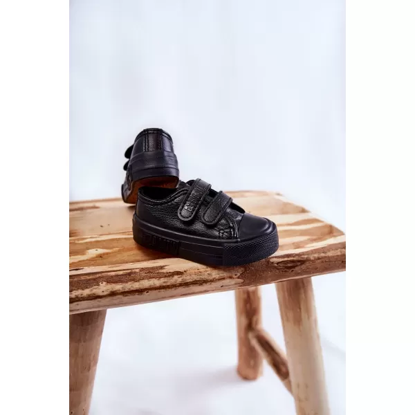  Kinder-Sneaker BIG STAR KK374090 SCHWARZ Big Star Shoes 
