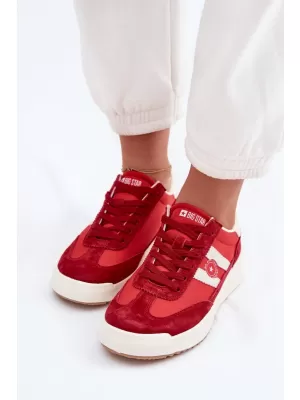 Damen-Sneaker BIG STAR TT274158 ROT Big Star Shoes