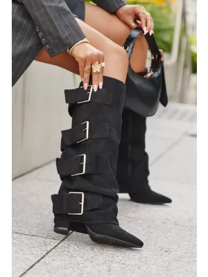 Damenstiefel BOTO ISAVELLE 39162 SCHWARZ