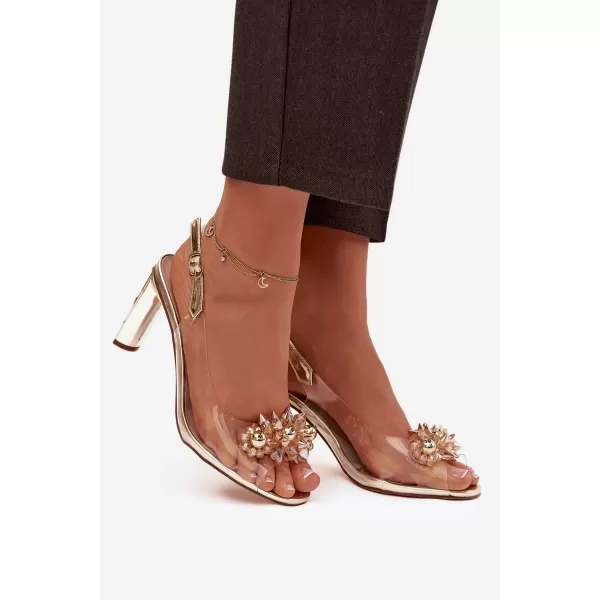  Damensandalen D&A MR52-232 GOLD 