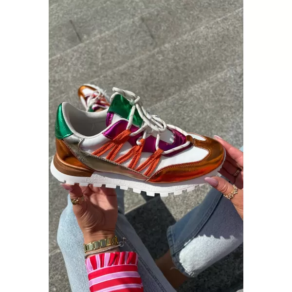  Damenschuhe ARTIKER 56C1737 WEIß/ORANGE 
