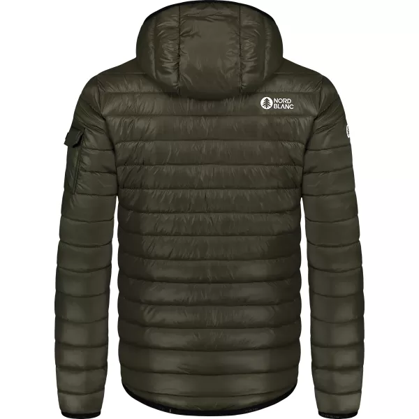  Herren-Winterjacke NORDBLANC SNARL NBWJM8260 ARMEEGRÜN 