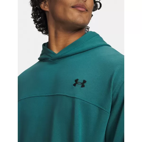  Herren-Sweatshirt UNDER ARMOUR UA RIVAL LW HOODIE 6012335-338 SCHWARZ 