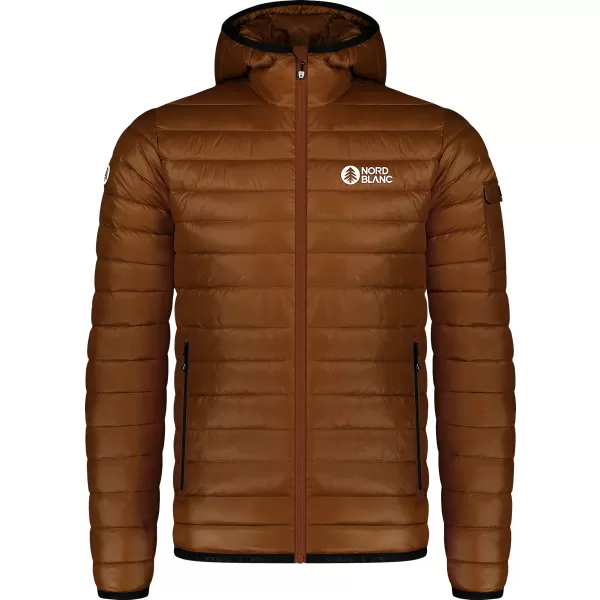  Herren-Winterjacke NORDBLANC SNARL NBWJM8260 PUŠTÍKS BRAUN 