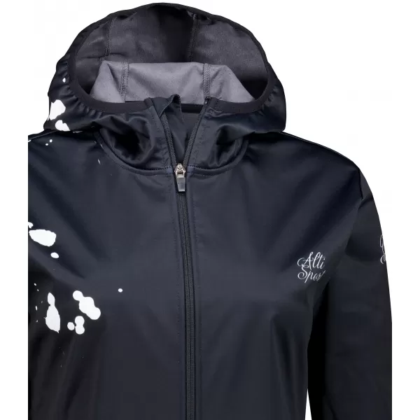  Premium-Softshelljacke für Damen ALTISPORT VOJ/ALW077JACK01 SCHWARZ 