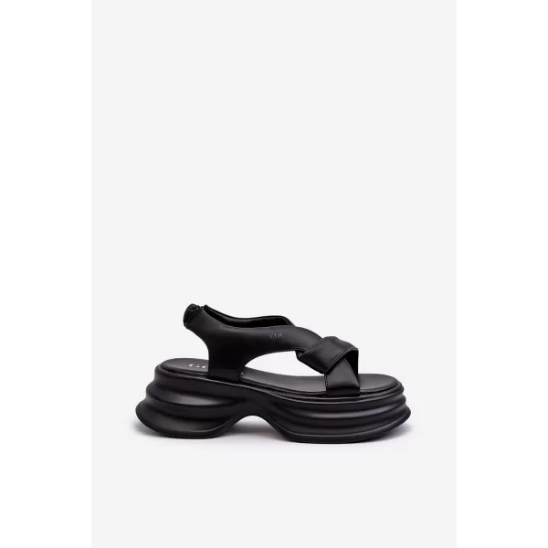  Damensandalen ZAZOO 2743 SCHWARZ 