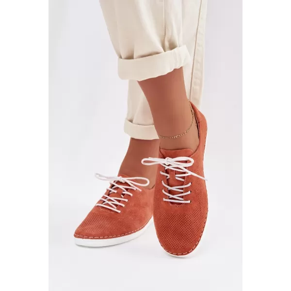  Damenschuhe S.BARSKI LR61-7080 ORANGE 